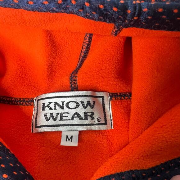 University of Illinois Pullover Hoodie Sweatshirt Sz. Medium Blue Orange U of I - Picture 9 of 12